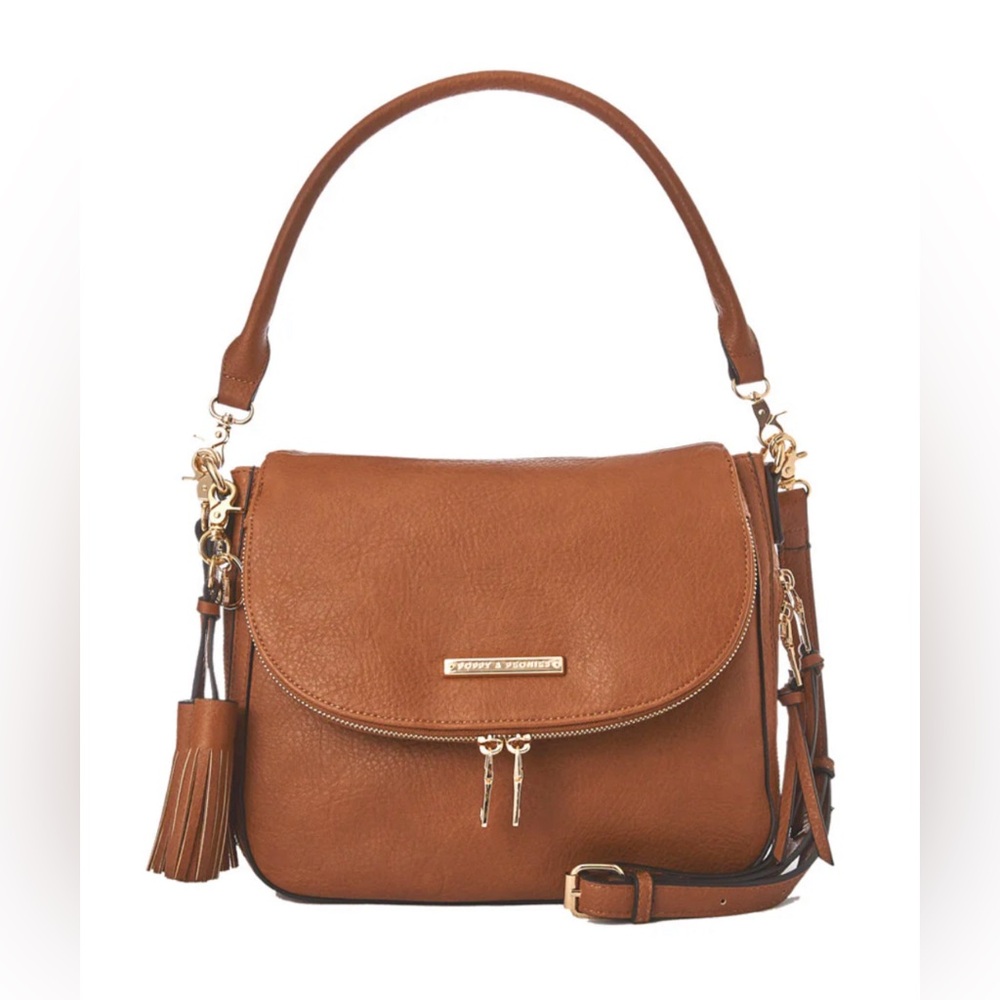 NWT Poppy & Peonies Downtown Crossbody Bag